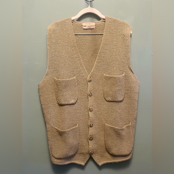 Guess sportswear Vintage 90’s vest size medium 100% Wool - Picture 4 of 9